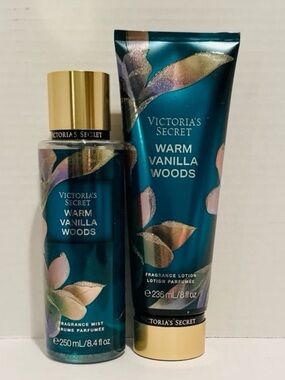 Victoria’s Secret NEW Warm Vanilla Woods Fragrance Lotion & Mist